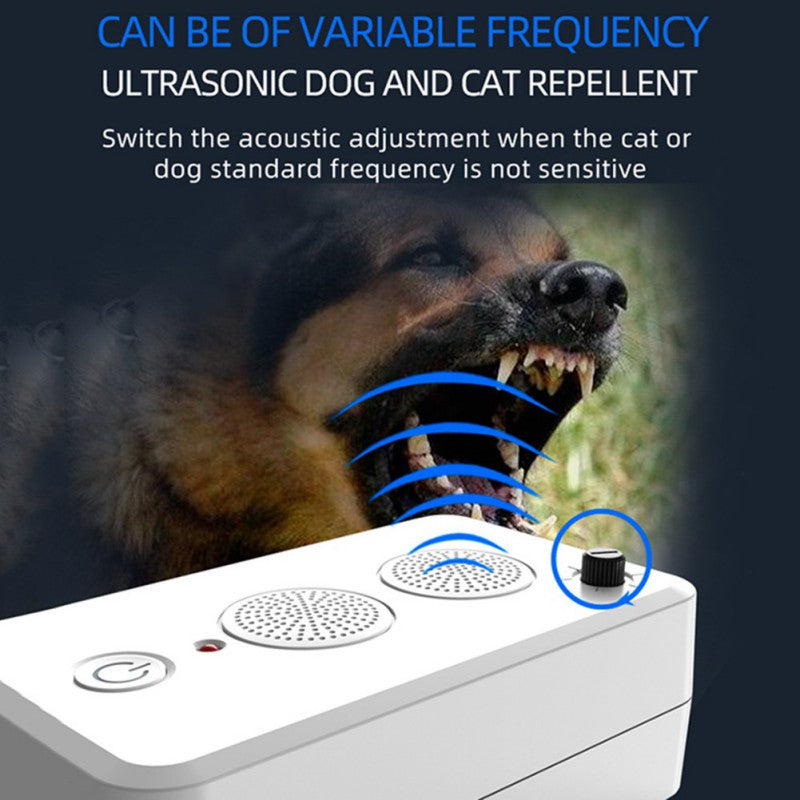 Dog Repeller Outdoor Ultrasound Repeller Anti Barking Dogs Trainings Pet Control Dog Training Device Sonic Stop Bark